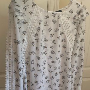 Nordstrom 1. State White Blouse (XL)